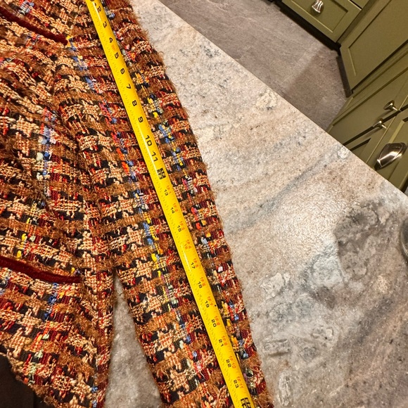 Ett:twa by Anthropologie Harlequin Tweed Jacket - Picture 9 of 10